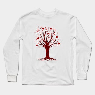 Heart Tree Long Sleeve T-Shirt